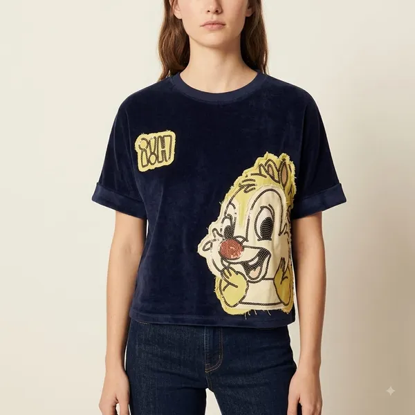 Navy_Graphic_T-Shirt_for_Women