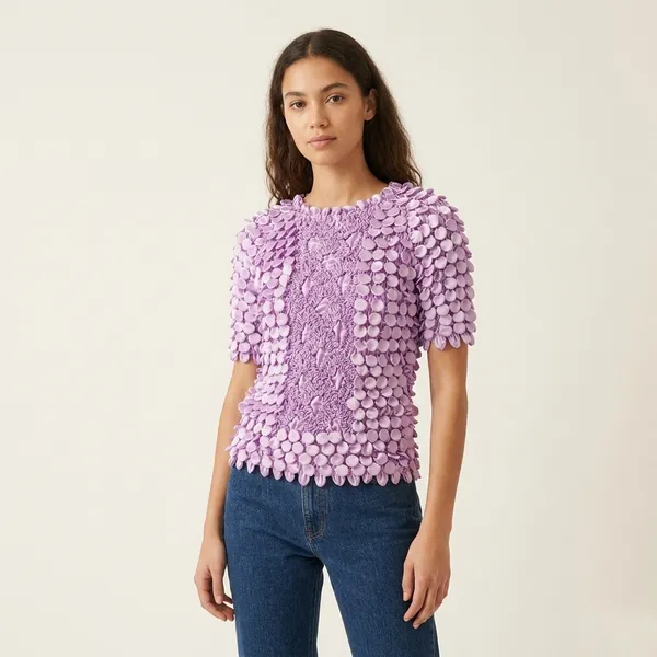 Purple_Textured_Popcorn_Satin_Top