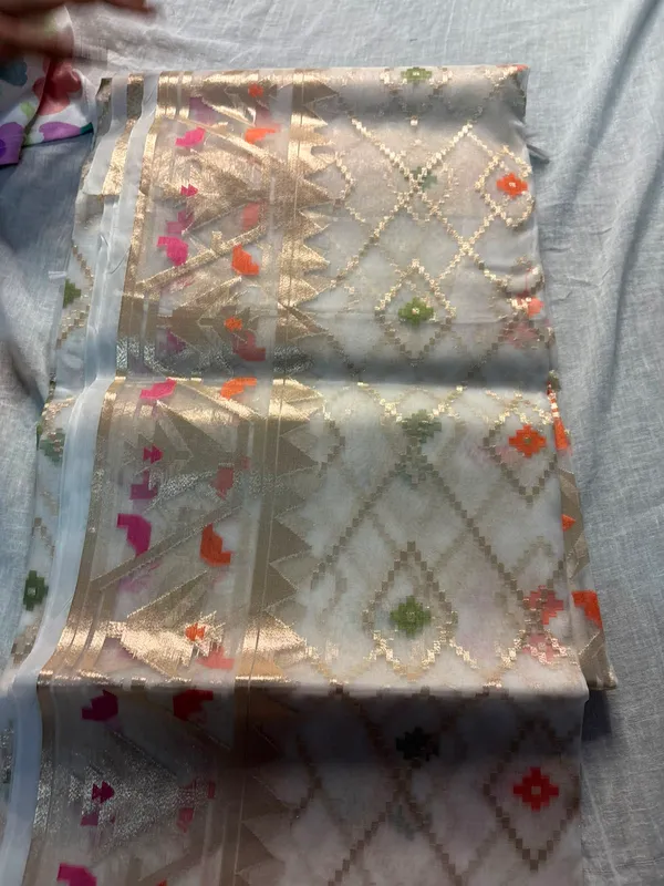 Off_White_Organza_Geometric_Zari_Embroidered_Saree_For_Women