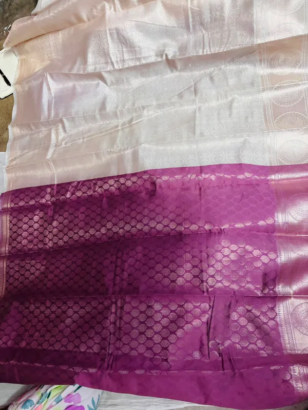 Purple_Silk_Blend_Zari_Woven_Saree_For_Women