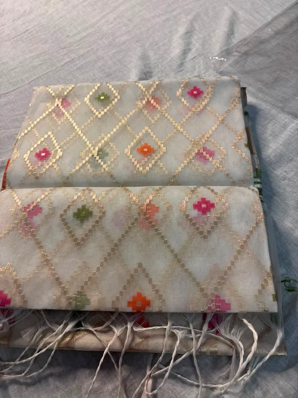 Off_White_Organza_Geometric_Zari_Embroidered_Saree_For_Women