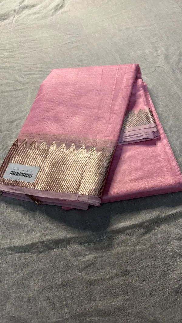 Pink_Silk_Temple_Border_Saree_For_Women