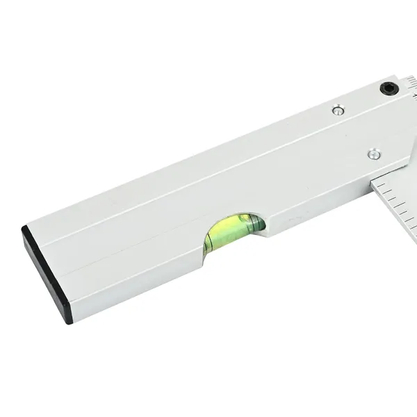 Epica_Tri_Square_Aluminum_Ruler_Ce60022_Right_Angle_Measuring_Tool_With_Spirit_Level_Metric_Inch_Scale_Heavy_Duty_Aluminum_Ideal_For_Carpentry_Engineering_Drafting