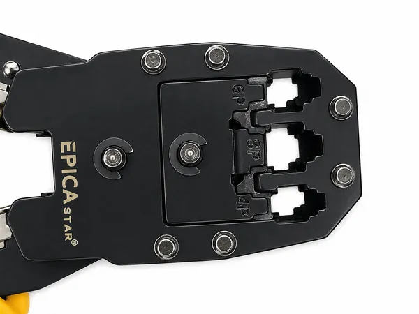 EPICA_STAR_Professional_Network_Crimping_Pliers_Tool_Kit_with_Wire_Stripper_|_RJ45/RJ12/RJ11_LAN_Cable_Crimper_|_Crimping,_Cutting_&_Stripping_Tool_for_CAT5,_CAT5e,_CAT6_Ethernet_Cables