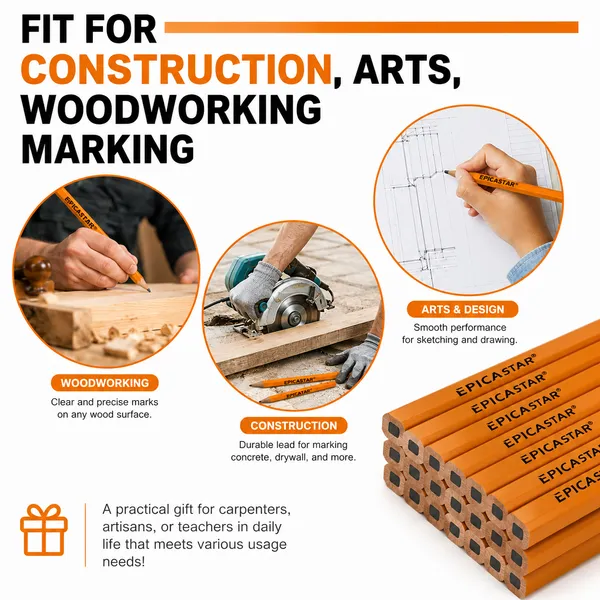 Epica_Wood_Working_Pen_Carpenter_Pencils_Code_50247