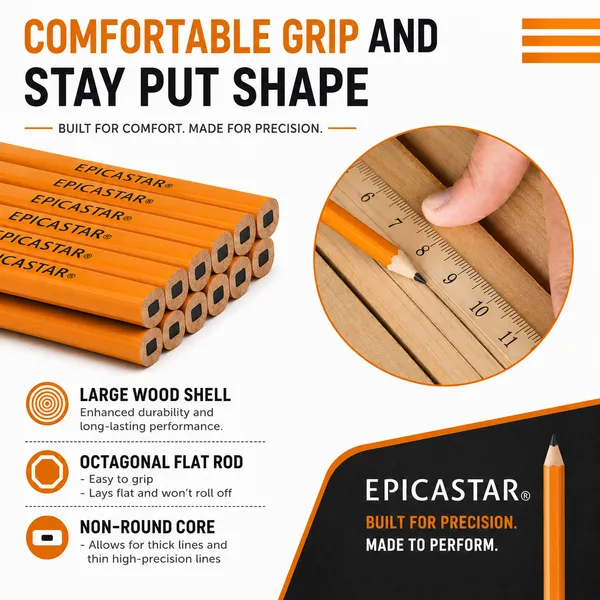 Epica_Wood_Working_Pen_Carpenter_Pencils_Code_50247
