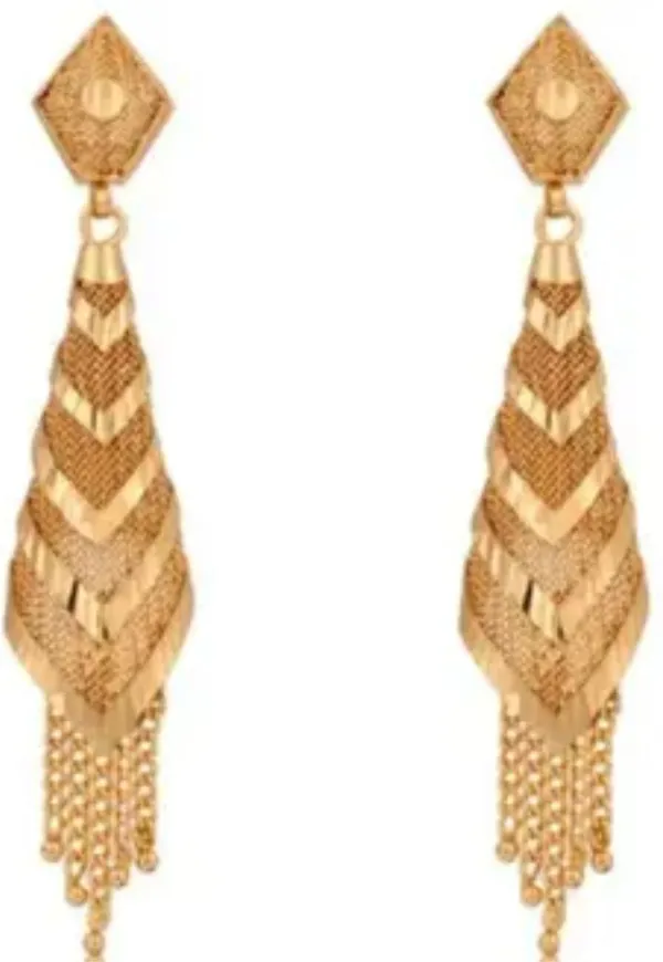 Tijarah_Gold_Earring_Brass_Gold-Plated_For_Women_Pack_Of_1