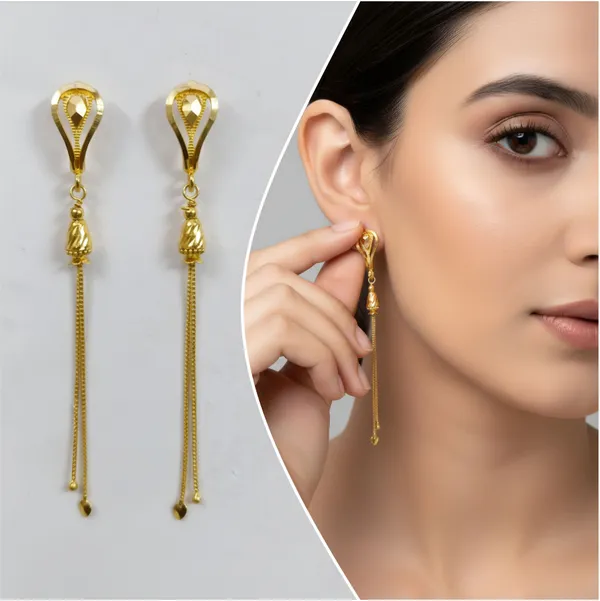 Tijarah_Gold_Drop_Tassels_Brass_Gold-Plated_For_Women_Pack_Of_1