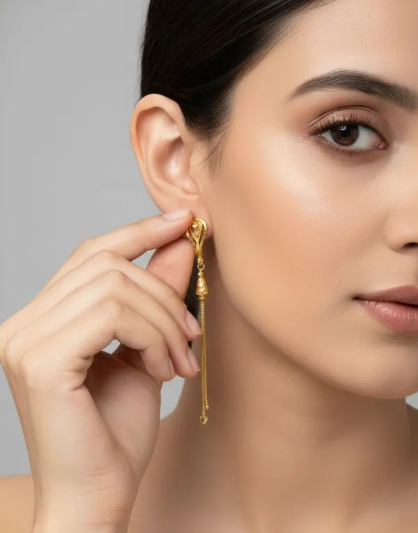 Tijarah_Gold_Drop_Tassels_Brass_Gold-Plated_For_Women_Pack_Of_1