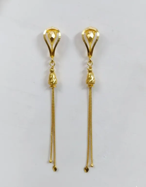 Tijarah_Gold_Drop_Tassels_Brass_Gold-Plated_For_Women_Pack_Of_1