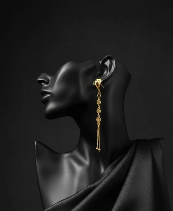 Tijarah_Gold_Drop_Earring_Brass_Gold-Plated_For_Women_Pack_Of_2