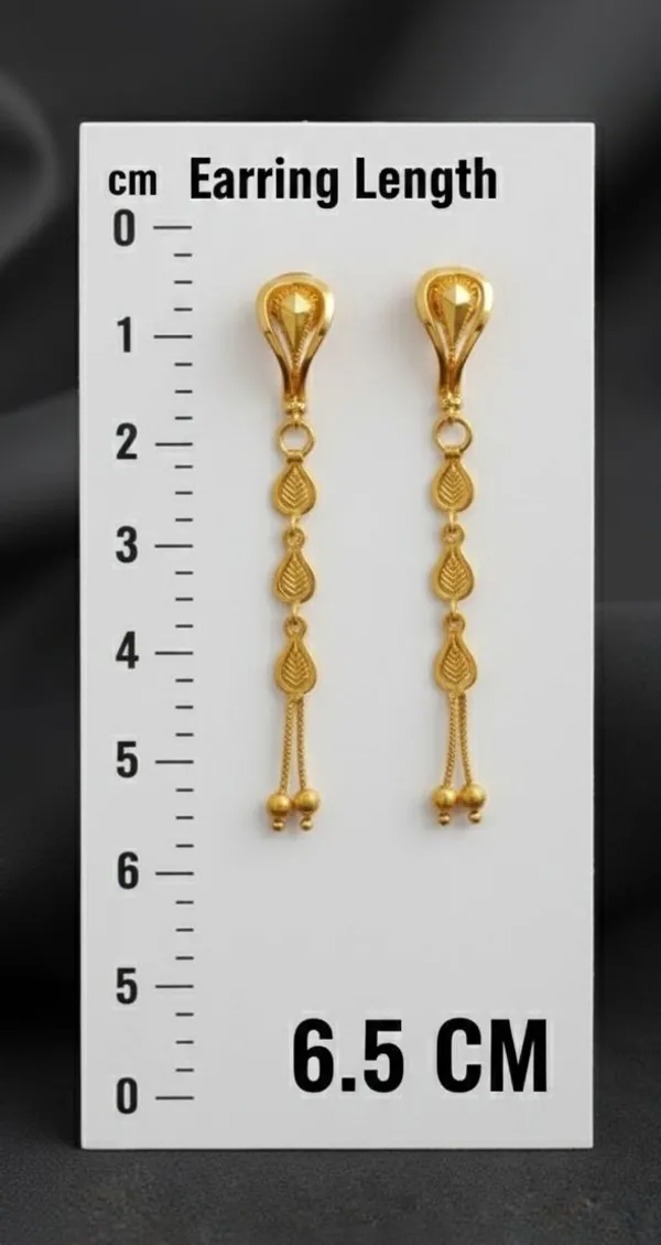 Tijarah_Gold_Drop_Earring_Brass_Gold-Plated_For_Women_Pack_Of_2
