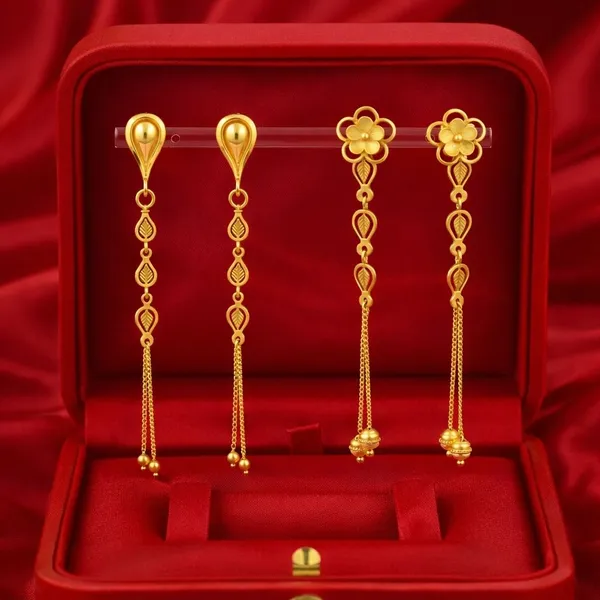 Tijarah_Gold_Earring_Brass_Gold-Plated_For_Women_Pack_Of_2