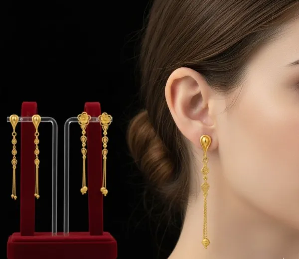 Tijarah_Gold_Earring_Brass_Gold-Plated_For_Women_Pack_Of_2