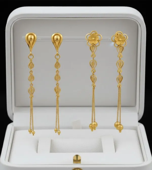 Tijarah_Gold_Earring_Brass_Gold-Plated_For_Women_Pack_Of_2