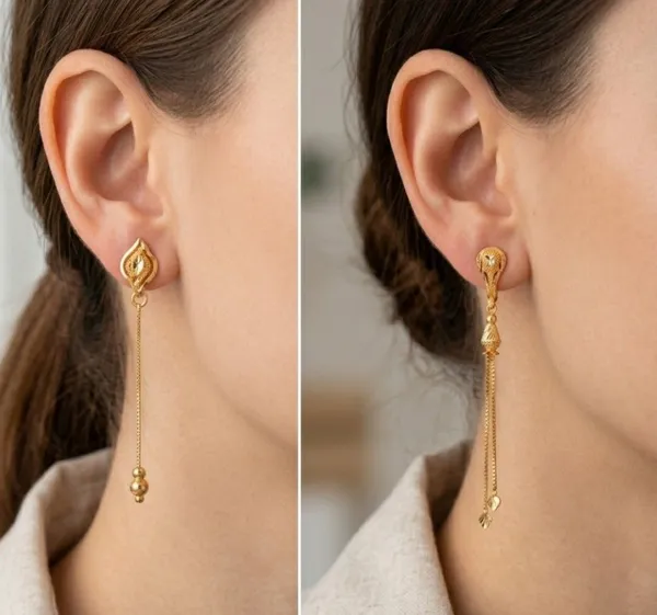 Tijarah_Gold_Drop_Earring_Brass_Gold-Plated_For_Women_Pack_Of_2