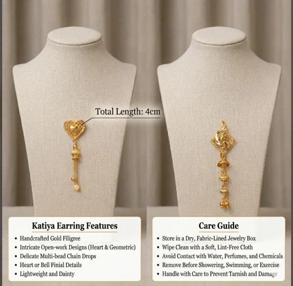 Tijarah_Gold_Dangle_Earring_Brass_Gold-Plated_For_Women_Pack_Of_2