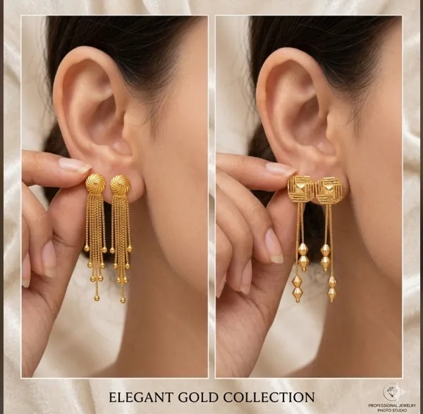 Tijarah_Gold_Dangle_Earring_Brass_Gold-Plated_For_Women_Pack_Of_2
