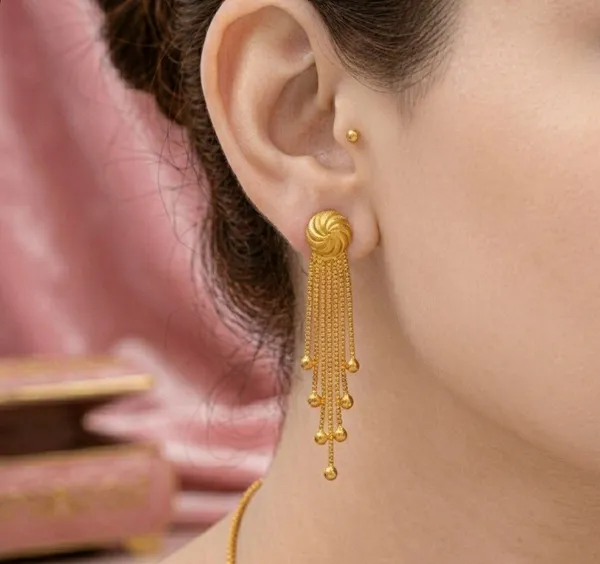 Tijarah_Gold_Dangle_Earring_Brass_Gold-Plated_For_Women_Pack_Of_1