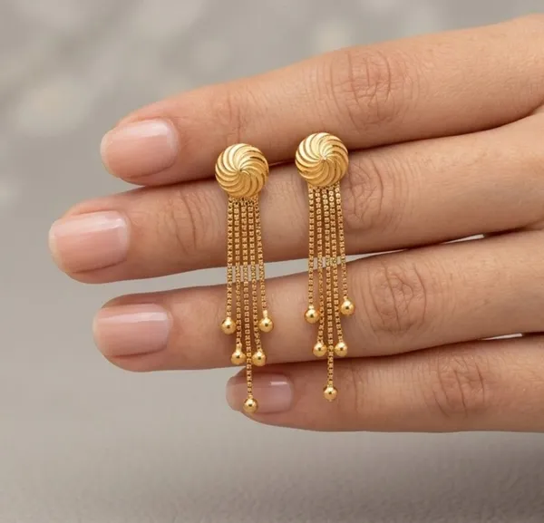 Tijarah_Gold_Dangle_Earring_Brass_Gold-Plated_For_Women_Pack_Of_1