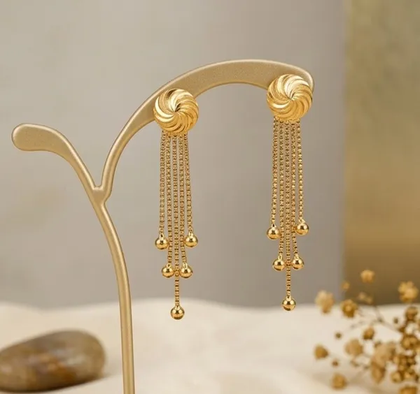 Tijarah_Gold_Dangle_Earring_Brass_Gold-Plated_For_Women_Pack_Of_1
