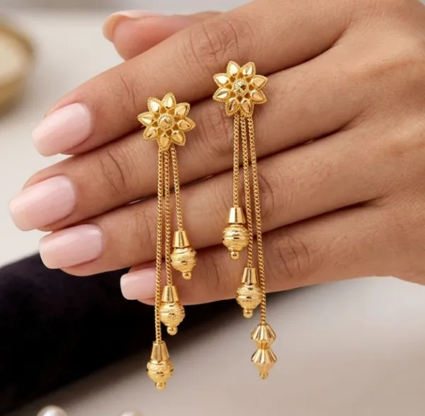 Tijarah_Gold_Dangle_Earring_Brass_Gold-Plated_For_Women_Pack_Of_2