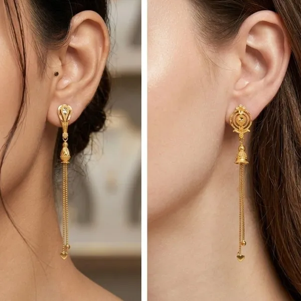 Tijarah_Gold_Dangle_Earring_Brass_Gold-Plated_For_Women_Pack_Of_2