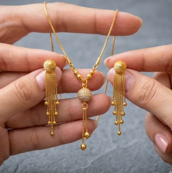 Gold_plated_Brass_Earrings_&_pendant_