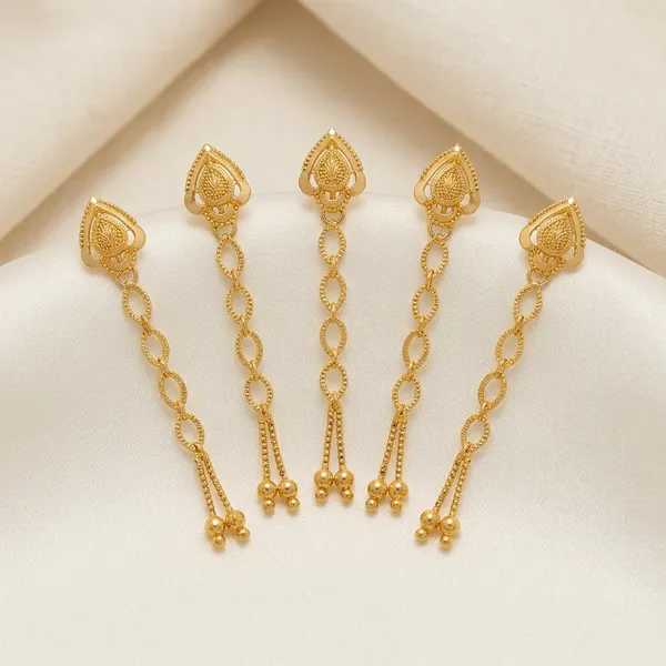 Tijarah_Gold_Drop_Earring_Brass_Gold-Plated_For_Women_Pack_Of_1