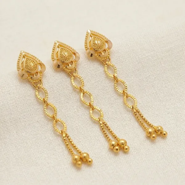 Tijarah_Gold_Drop_Earring_Brass_Gold-Plated_For_Women_Pack_Of_1
