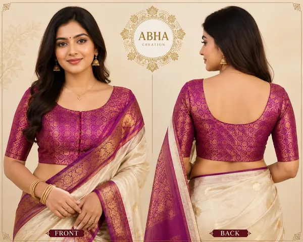 Off_White_Silk_Zari_Woven_Border_Banarasi_Saree_For_Women
