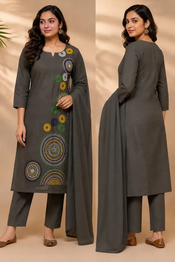 Grey_Cotton_Straight_Embroidered_Kurta_Set_For_Women