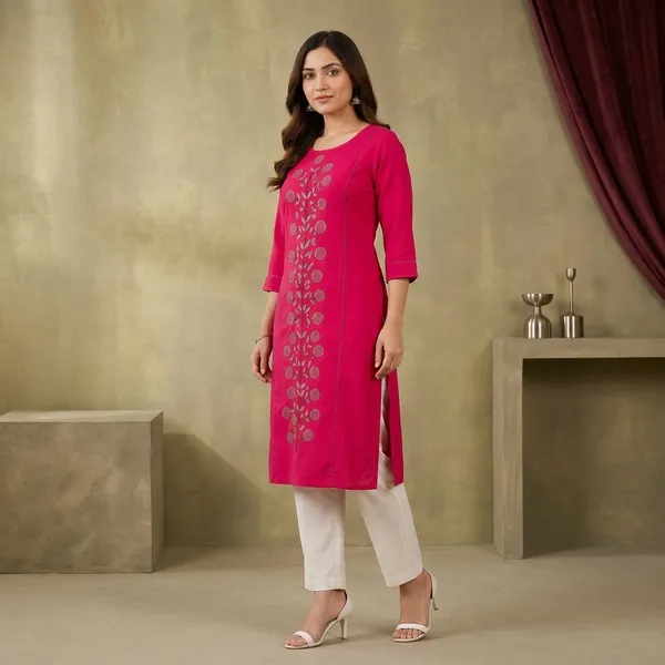 Pink_Cotton_Straight_Fit_Printed_Kurta_For_Women
