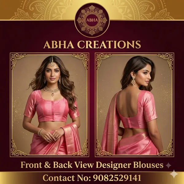 Pink_Satin_Sleeveless_Deep_Back_Designer_Blouse_For_Women