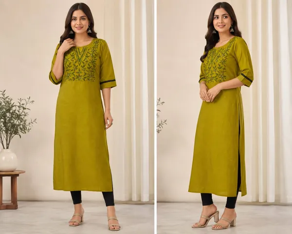 Olive_Green_Rayon_Embroidered_Straight_Kurta_For_Women