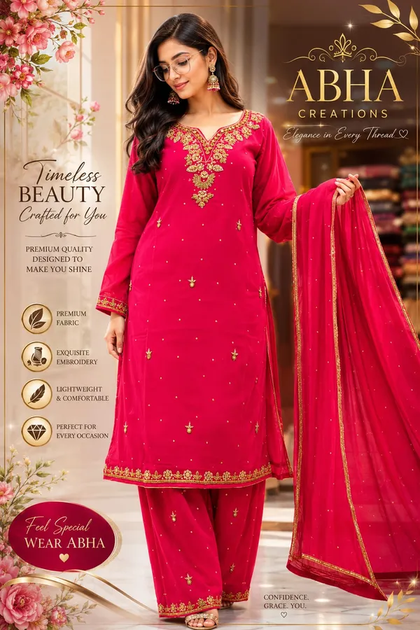 Pink_Georgette_Embroidered_Straight_Kurta_Palazzo_Dupatta_Set_For_Women