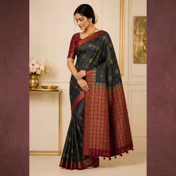 Grey_Silk_Zari_Woven_Traditional_Saree_For_Women