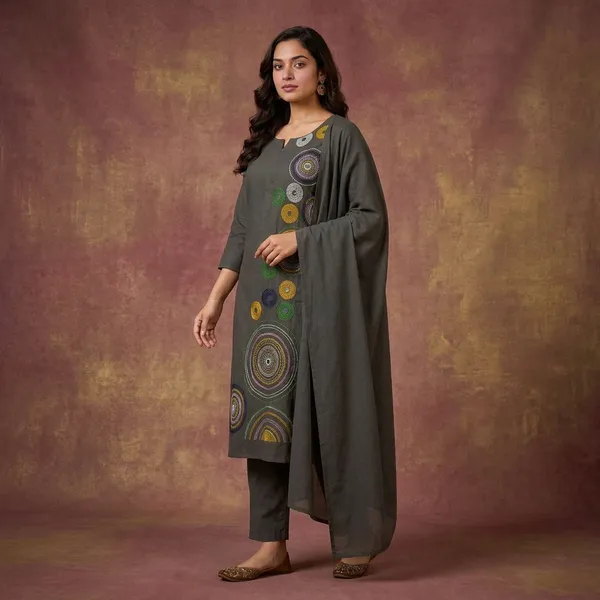 Grey_Cotton_Straight_Embroidered_Kurta_Set_For_Women