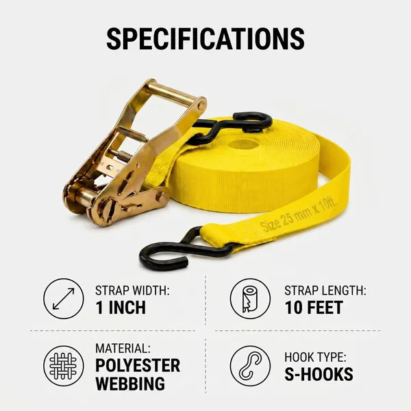 Ratchet_Straps_With_S_Hooks_1_Inch_x_10_ft,_Zinc_Coated_Handle_for_Increased_Durability