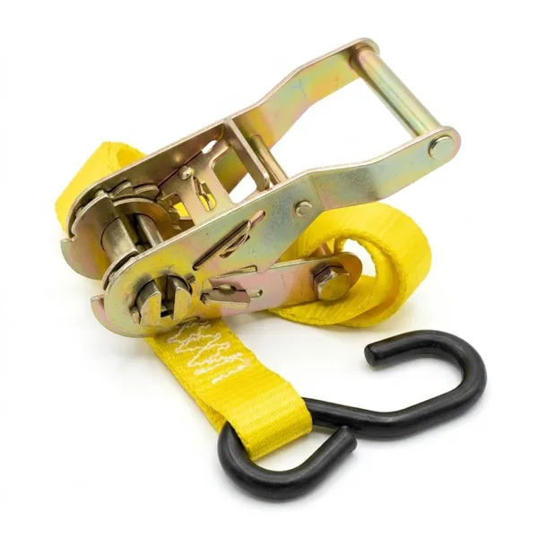 1_Inch_Ratchet_Buckle_with_S_Hook_Strap_for_Tie_Down_Straps_|_Heavy_Duty_Zinc-Plated_Steel_Lashing_Buckle