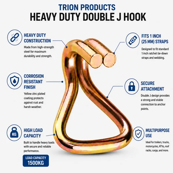 Heavy_Duty_Double_J_Hooks_1_Inch_(25mm/7mm_Dia)_Ratchet_Tie_Down_Straps,_Zinc_Plated_Steel_Replacement_Hooks_for_Cargo_Lashing_(Pack4)