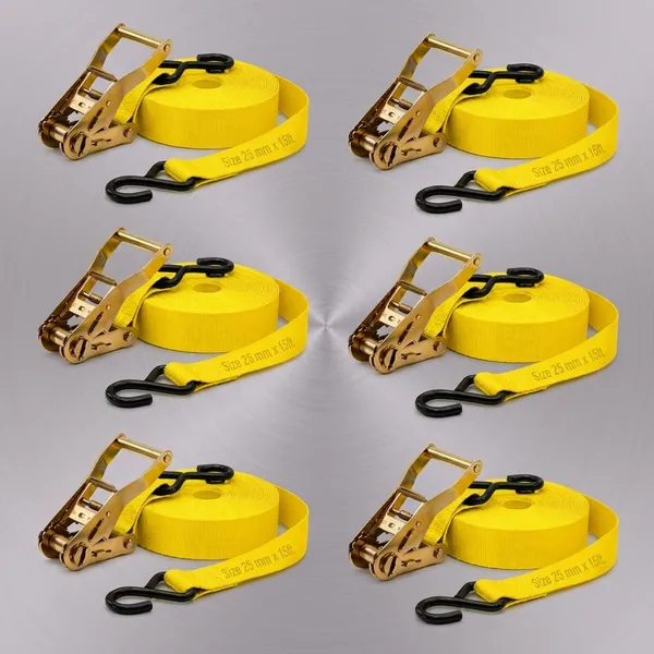 Ratchet_Straps_With_S_Hook_1_Inch_x_15_ft,_Zinc_Coated_Handle_for_Increased_Durability