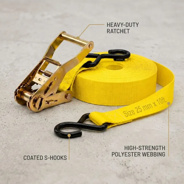 Ratchet_Straps_With_S_Hooks_1_Inch_x_10_ft,_Zinc_Coated_Handle_for_Increased_Durability