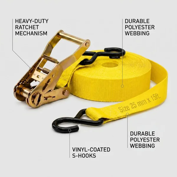 Ratchet_Straps_With_S_Hook_1_Inch_x_15_ft,_Zinc_Coated_Handle_for_Increased_Durability
