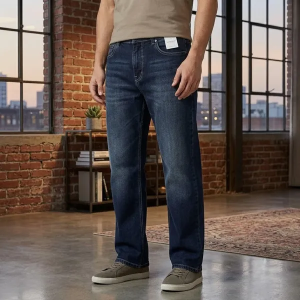 Dark_Blue_Denim_Straight_Fit_Jeans_For_Men