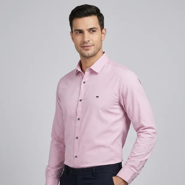 Pink_Cotton_Regular_Fit_Full_Sleeve_Formal_Shirt_For_Men