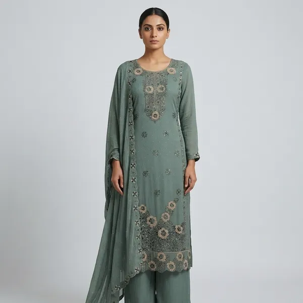 Grey_Georgette_Embroidered_Floral_Kurta_Suit_Set_For_Women