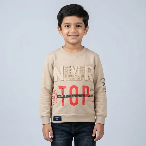Beige_Cotton_Relaxed_Fit_Graphic_Print_Sweatshirt_Set_For_Boys