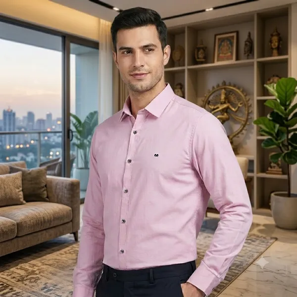 Pink_Cotton_Regular_Fit_Full_Sleeve_Formal_Shirt_For_Men