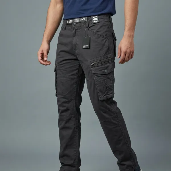 Dark_Grey_Cotton_Regular_Fit_Cargo_Pant_For_Men